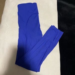 PURPLE ATHLETA LEGGINGS W POCKETS